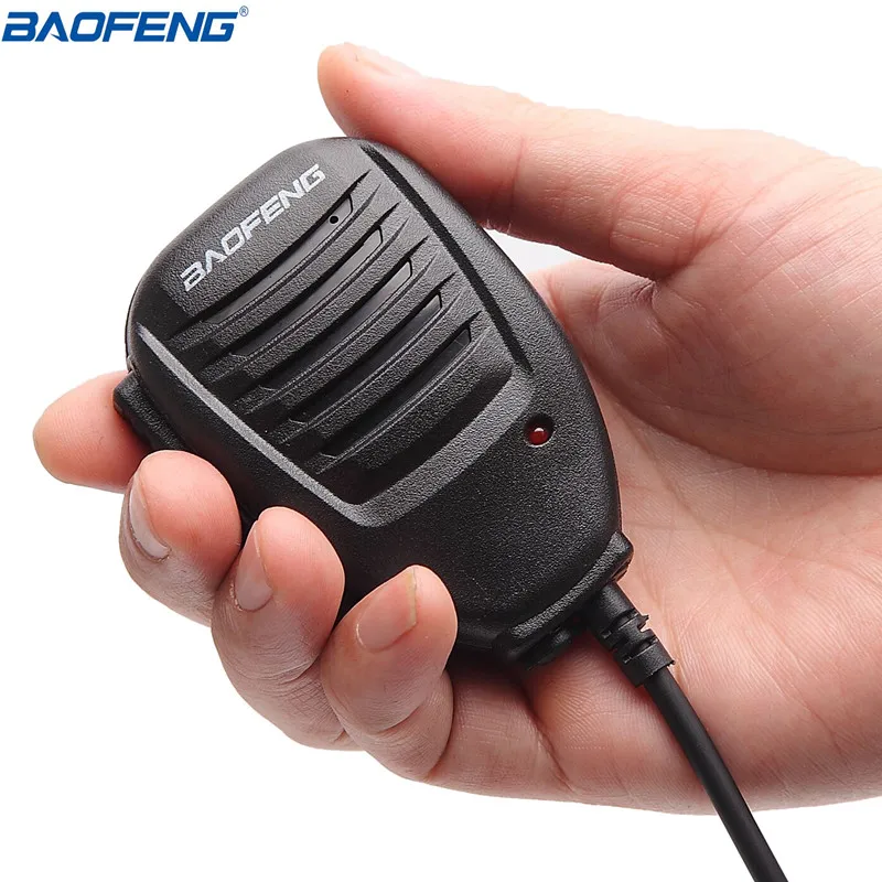 2022 baofeng walkie talkie speaker mic microphone ptt for portable two way radio bf 888s uv 5r uv 10r uv5r uv s9 plus free global shipping