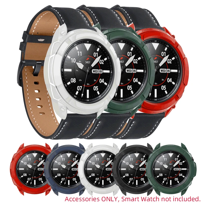 

Защитный чехол для Samsung Galaxy Watch 3, 41 мм, 45 мм, с мягкими краями