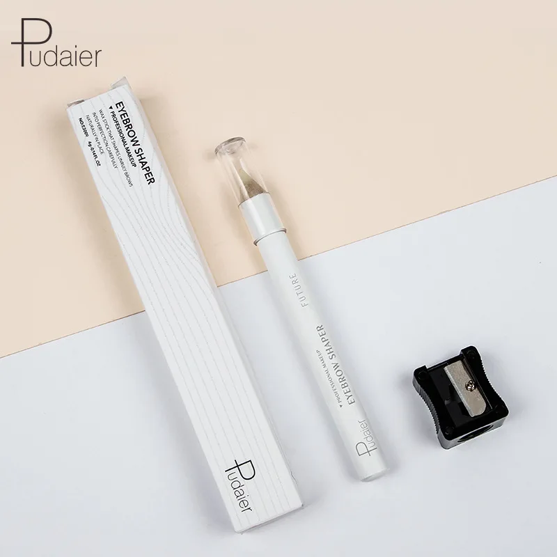Pudaier Eyebrow Pen Colorless Shape Durable Waterproof Protection Permanent Set Makeup Cosmetic Gift | Красота и здоровье