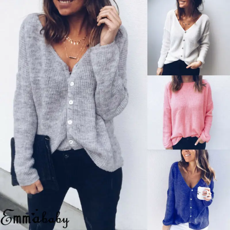 Женский свитер большого размера с V-образным вырезом ажурный мягкий теплый