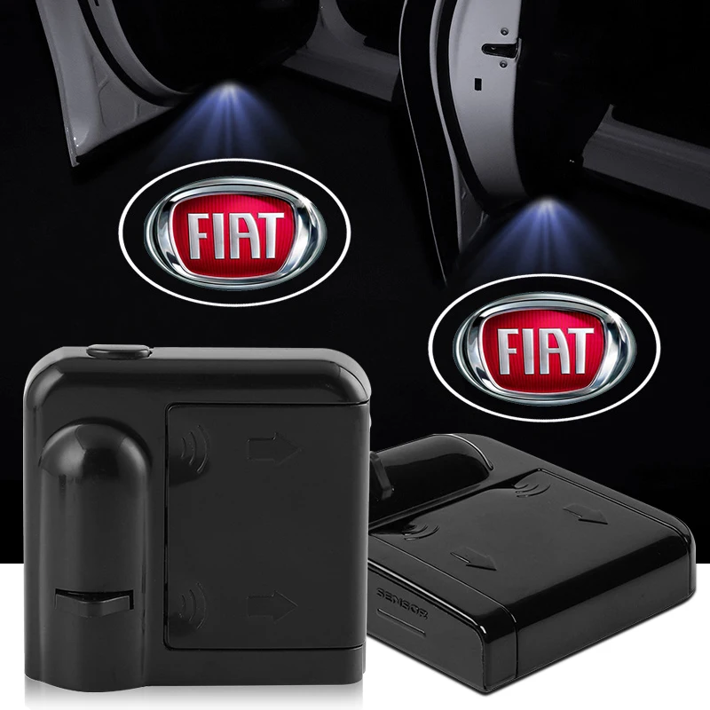 

Car Door Welcome LED Light Lamp Wireless Projection Light For Fiat 124 500 Abarth Palio Punto Stlio Tipo Panda Doblo Accessories
