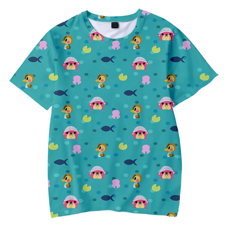 

3D Digital Print Summer Children's Casual Short Sleeve Comfortable Breathable T-Shirt for Men and Women Sports Entertainment