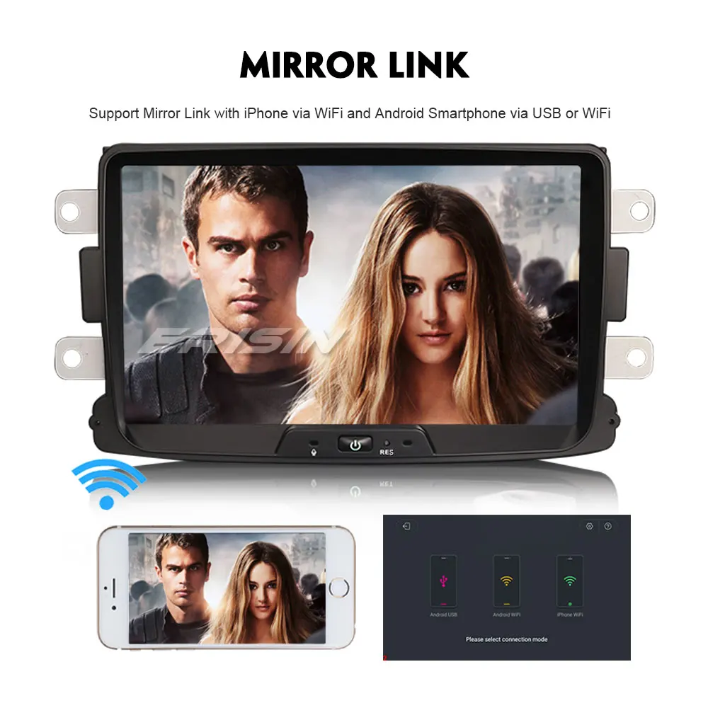 4829 7929 64 Автомагнитола мультимедийный плеер для Renault Dacia Duster Logan Sandero Dokker DAB + Wifi
