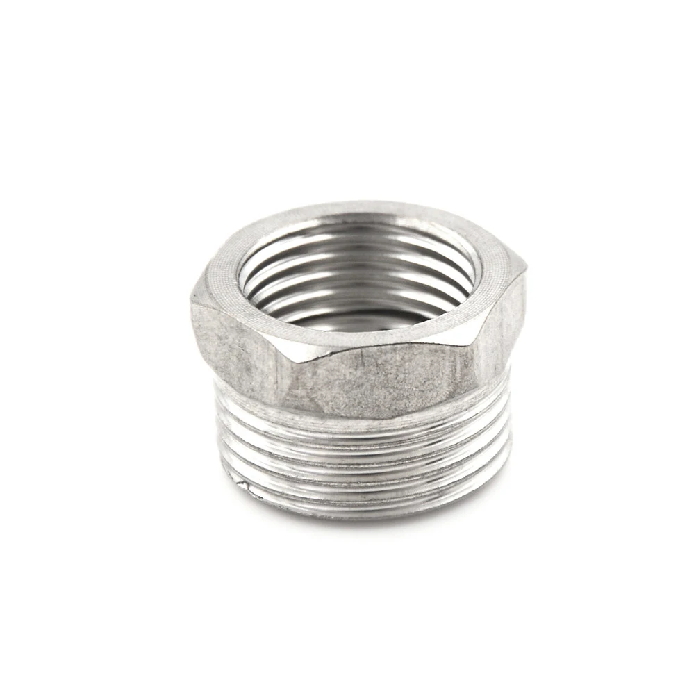 

1PC 3/4" Male X 1/2" Stainless Steel Female Thread Reducer Bushing Fitting SS 304 NPT Pipe