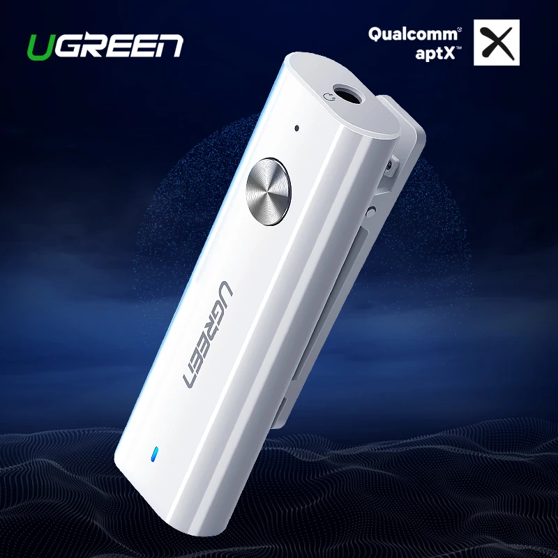 Ugreen Bluetooth 4 2 приемник 3 5 мм APTX AUX адаптер для наушников динамик музыка беспроводной