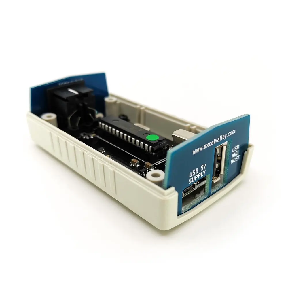 USB MIDI Host Module-MIDI-Real MIDI Out для чисто MIDI USB контроллеров и клавиатуры, без ПК!-PCB+ корпус в комплекте