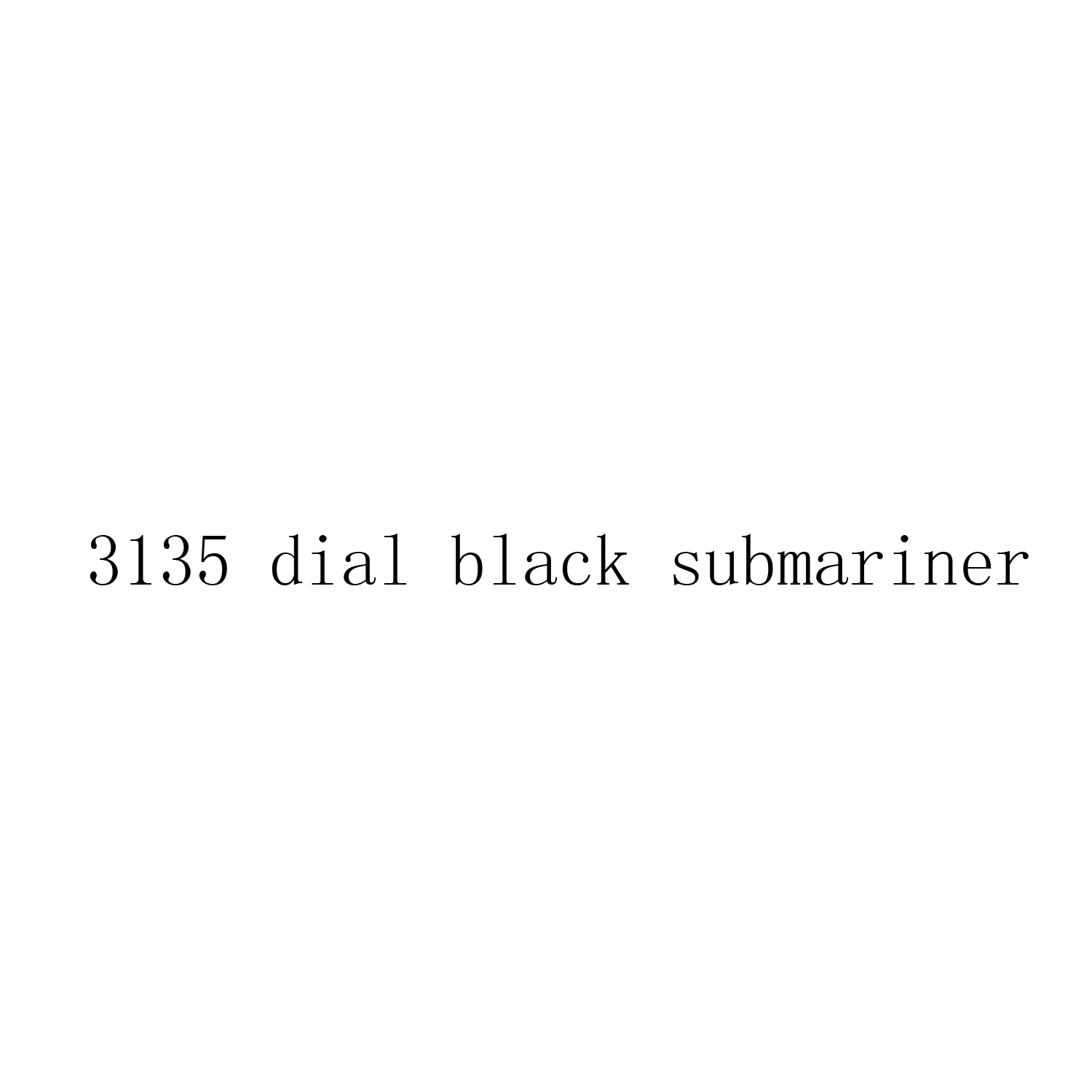 

3135 dial for submariner 116610 black dial and hands super lumionus 27.8mm