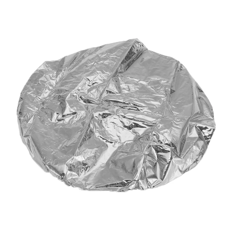Одноразовая алюминиевая Гибкая шапочка для душа портативная изоляционная
