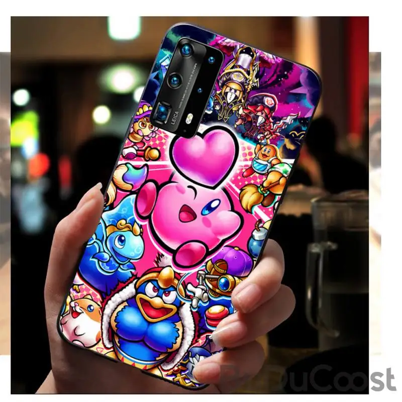 

Kirby Cute Cartoon game Phone Case for huawei P40 pro lite P8 P9 P10 P20 P30 psmart 2019 2017 2018