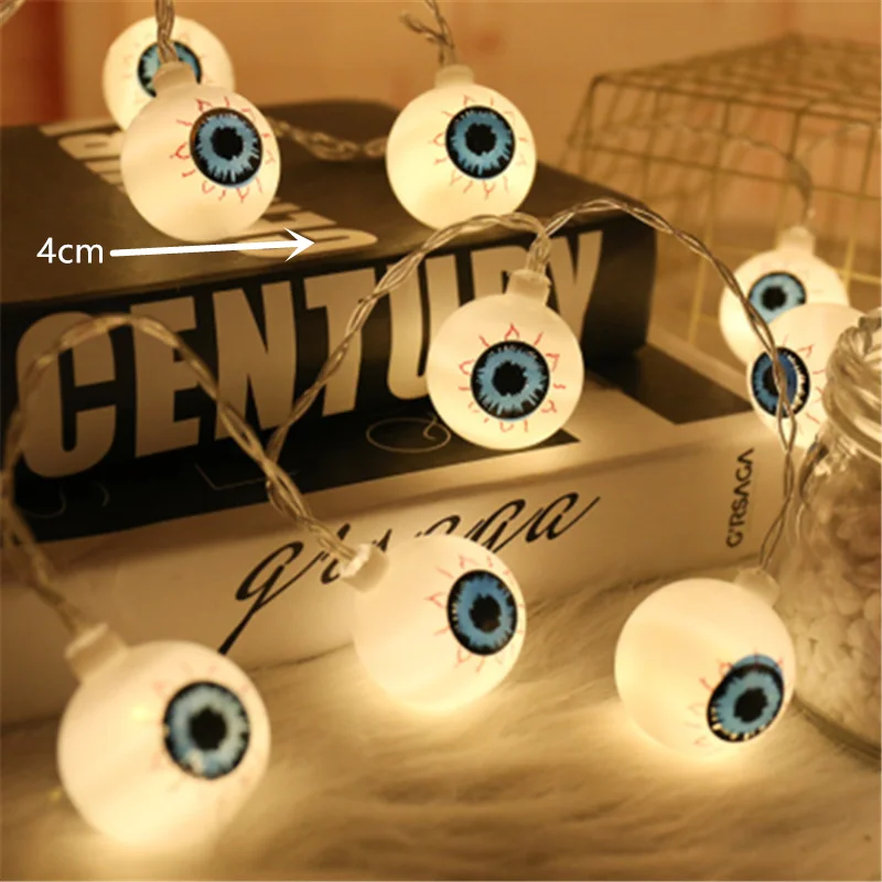 Светодиодная гирлянда на Хэллоуин 1 шт. светильник ящаяся в виде черепа тыквы