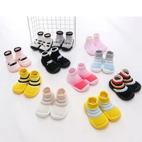 2021 colors toddler newborn baby shoes cotton cartoon newborn baby girl boy shoes anti slip socks slipper drop shipping