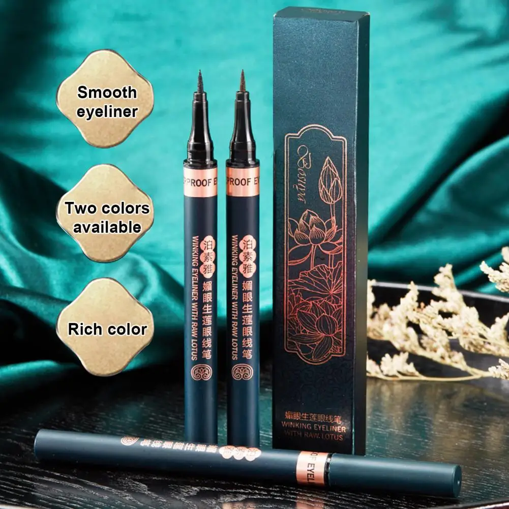 1ml Liquid Eyeliner Stylish Women Fashion Pen Easy to Color Waterproof Eye Liner |