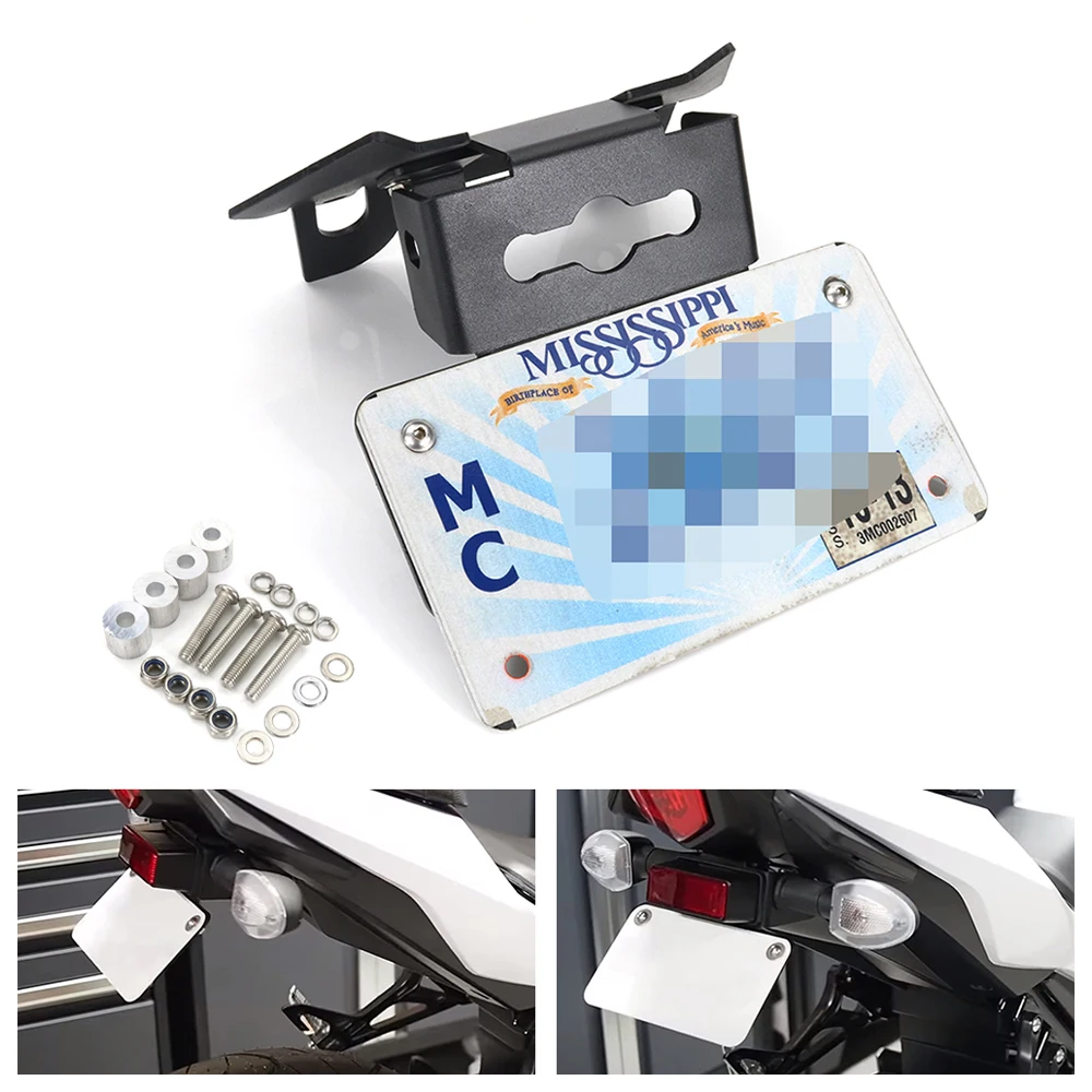 Подходят для Suzuki GSX250R 2018 2019 2020 2021 аккуратный набор для устранения крыла мотоцикла, держатель для крепления заднего номерного знака