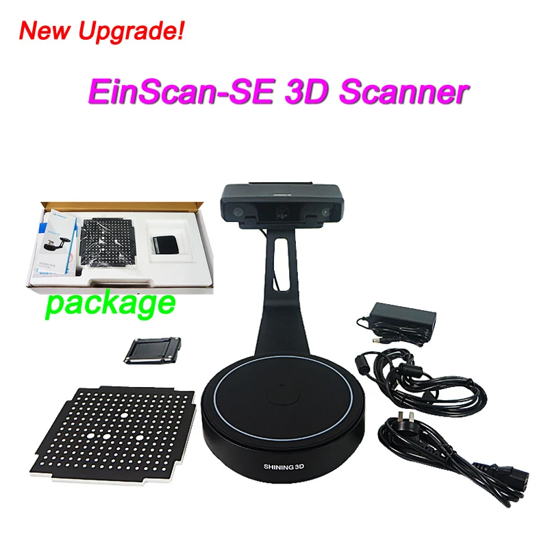 EinScan SE HE3D настольный 3D сканер система сканирования автоматическая scansave как STL