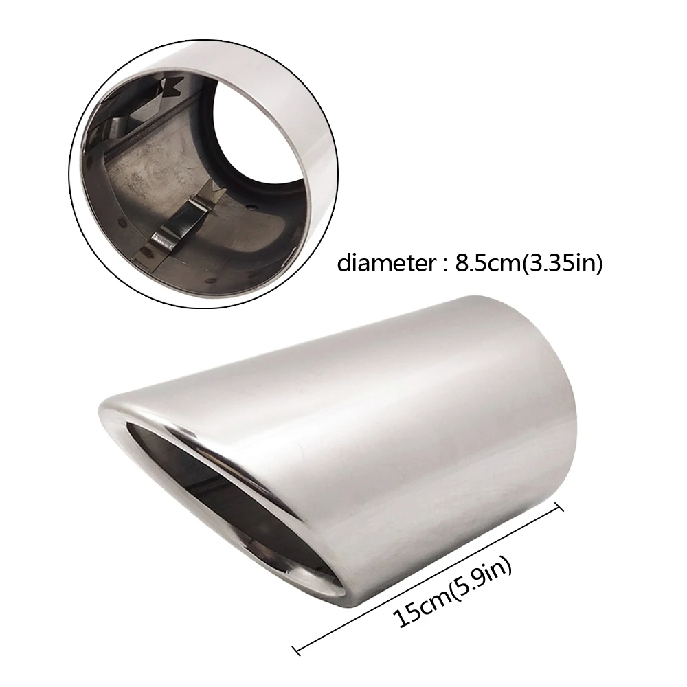 Нержавеющая сталь уравновешивание автомобиля Хвостовая трубка для Ford Kuga