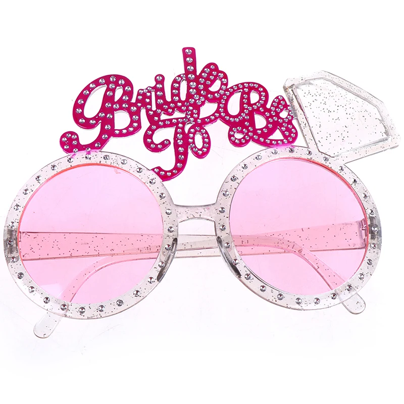 Принадлежности для девичника курицы очки невесты розовое кольцо с бриллиантами