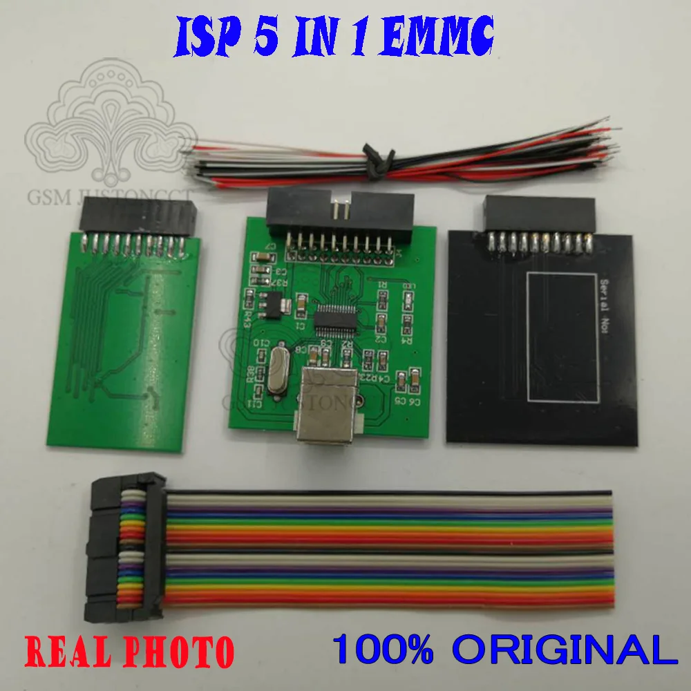Новейший оригинальный GSM SHIELD BOX + 5 в 1 адаптер EMMC Ремонт Imei сброс учетной записи Google
