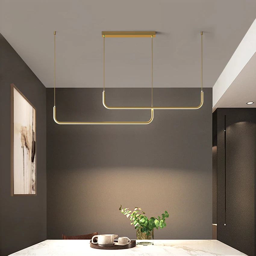 Скандинавская светодиодная Подвесная лампа современный простой светильник