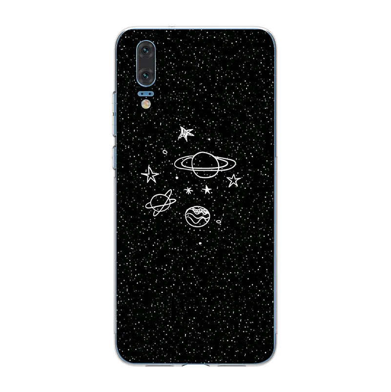 Ciciber для Huawei P20 P30 P10 P9 P8 Lite Pro Plus 2017 мягкие ТПУ чехлы телефонов Mate 20 10 9 X чехол Звезда