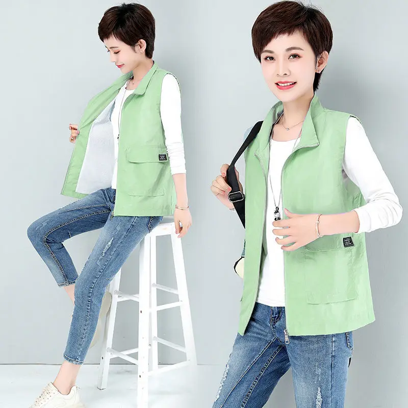 

Куртки для 2021, женская обувь; Сезон весна-лето; Модные комплекты одежды в Корейском стиле для мальчиков, жилет для женщин Chaquetas De Mujer размера п...