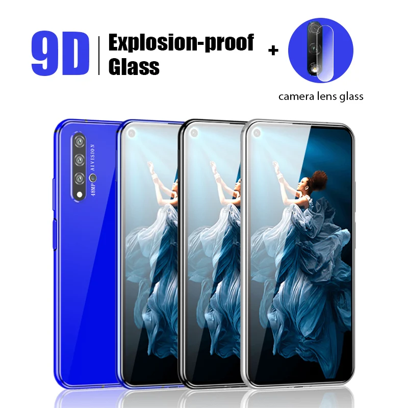2 в 1 камера объектив Защитная крышка для Huawei честь 9N 9C 8C 7C 5 99 Дюймов Полное