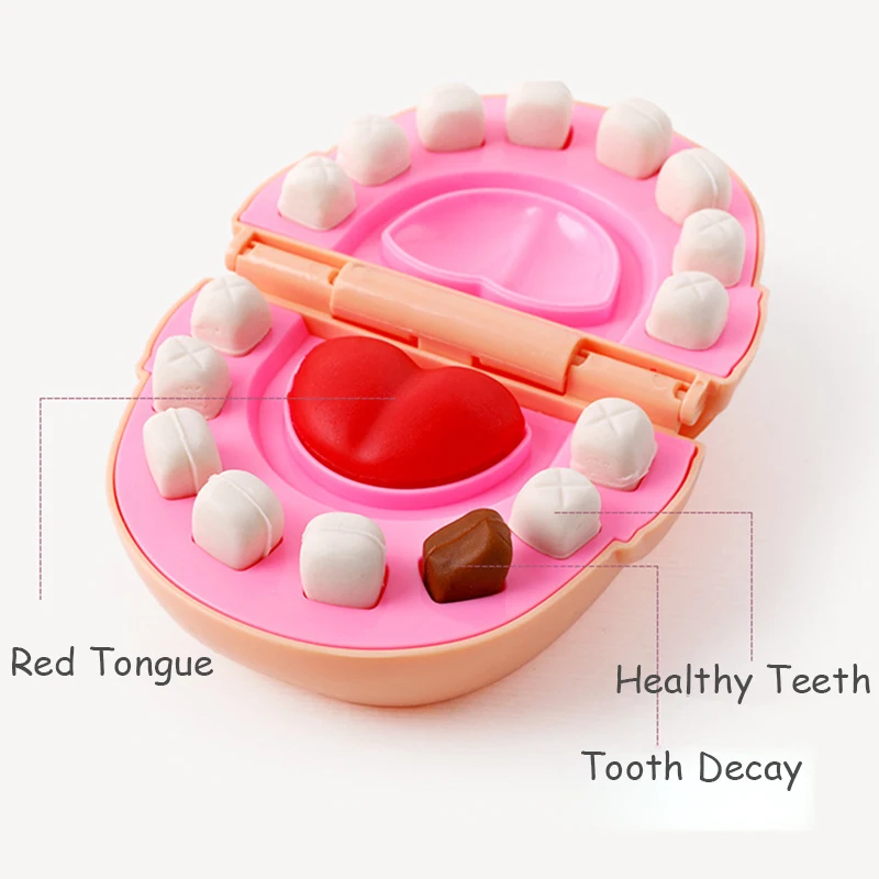 Дети ролевые игры доктор игрушка дантист проверка зубов модель набор