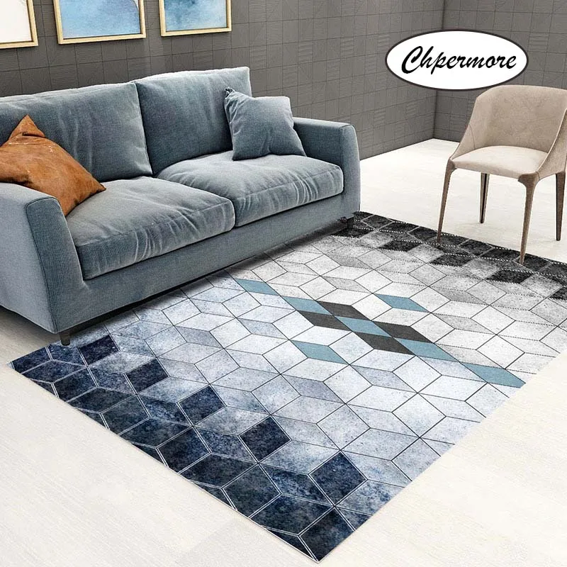 Большие геометрические коврики Chpermore в европейском стиле декоративные татами
