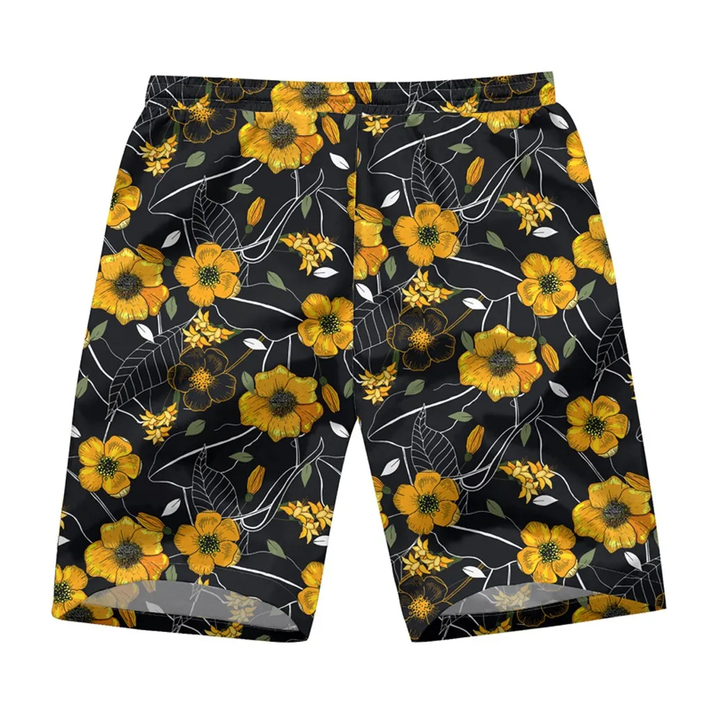 Мужские пляжные шорты с принтом граффити повседневные размера плюс для мужчин |