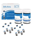 Sinocare безопасный Accu тест-полоски для глюкозы в крови ланцет для сбора крови 50 шт. измеритель уровня глюкозы в крови удаляет диабет SANNUO