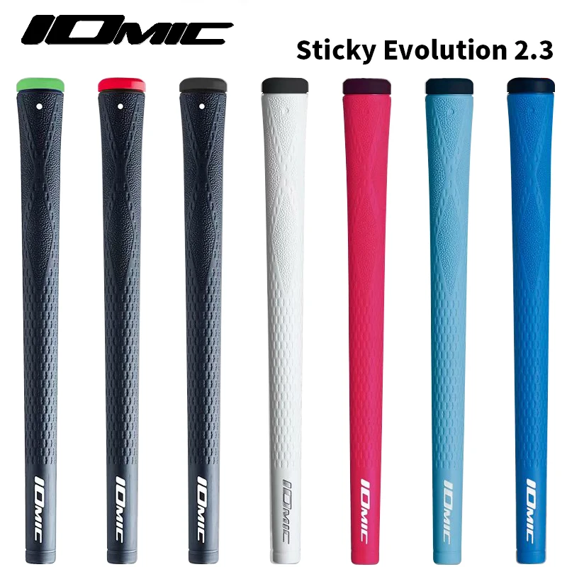 Новые рукоятки для гольфа IOMIC Sticky evolution 2 3 резиновые клюшек 8 видов цветов на выбор