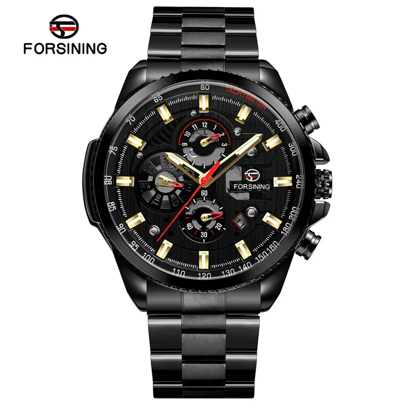 FS03302 without box FORSINING автоматические механические мужские наручные часы военные спортивные мужские часы лучший бренд Роскошные Синие скелетные водонепроницаемые мужские часы 033 - Цвет: FS03302 without box