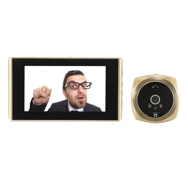 2022.Door Peephole Camera Video Eye Video Doorbell 4.3 Inch LCD Digital Electronic Door Viewer Night Vision Support Motion enlarge