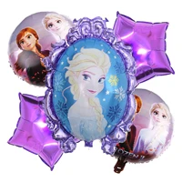 6pcslot elsa disney frozen princess helium balloons 40inch number baby shower girl favor birthday party decorations kids