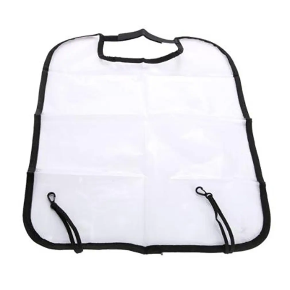 Cubierta de protecci&oacute;n para el respaldo del asiento del cuidado del coche cubierta protectora para ni&ntilde;os limpieza transparente almohadilla Anti-Kick accesorios de autopartes-4