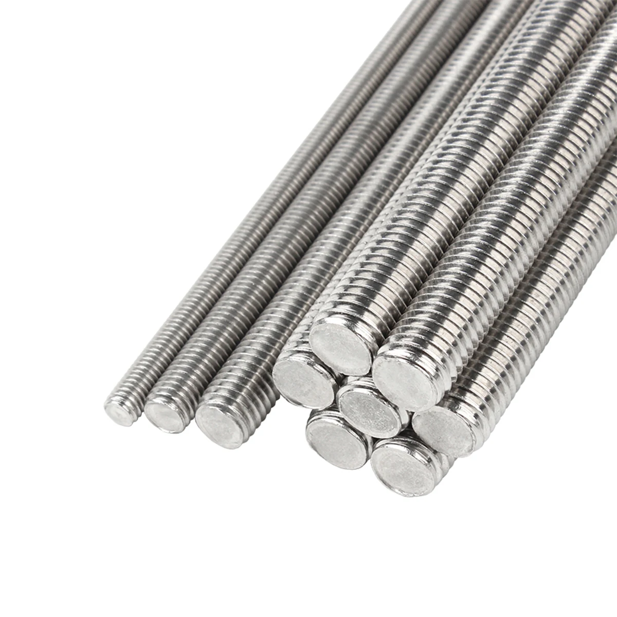 Резьбовой стержень Шпилька с полной резьбой длина винта 250 мм серебро 304