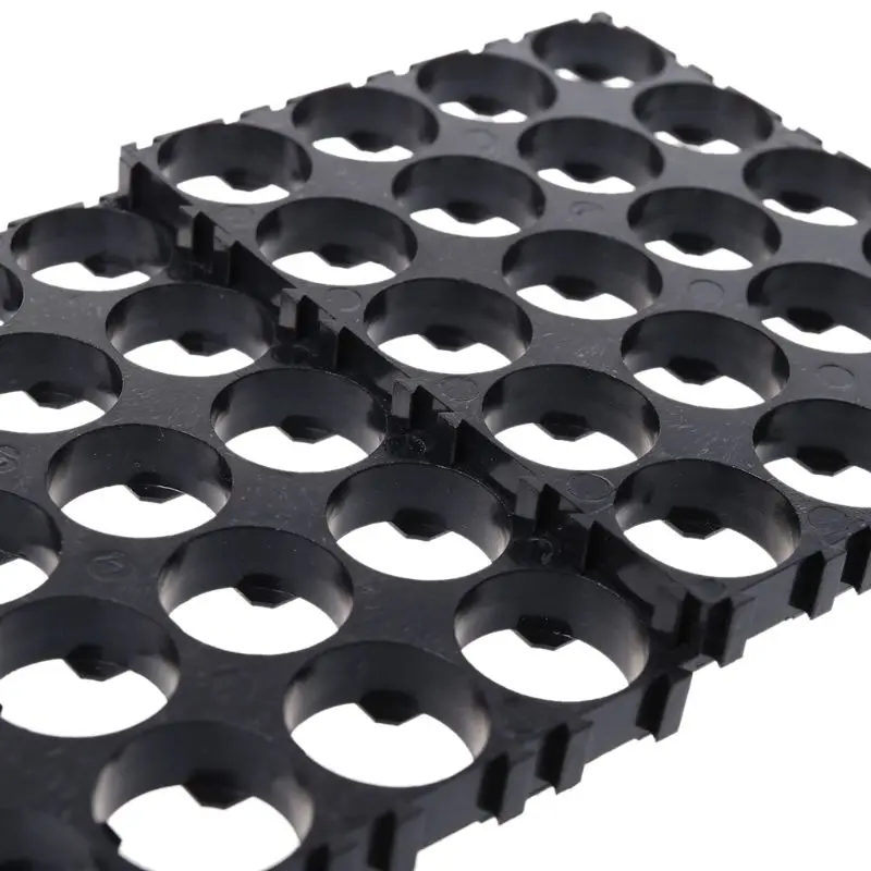 4x черный аккумулятор 18650 4x5 клетка Spacer излучающий корпус пластиковый держатель