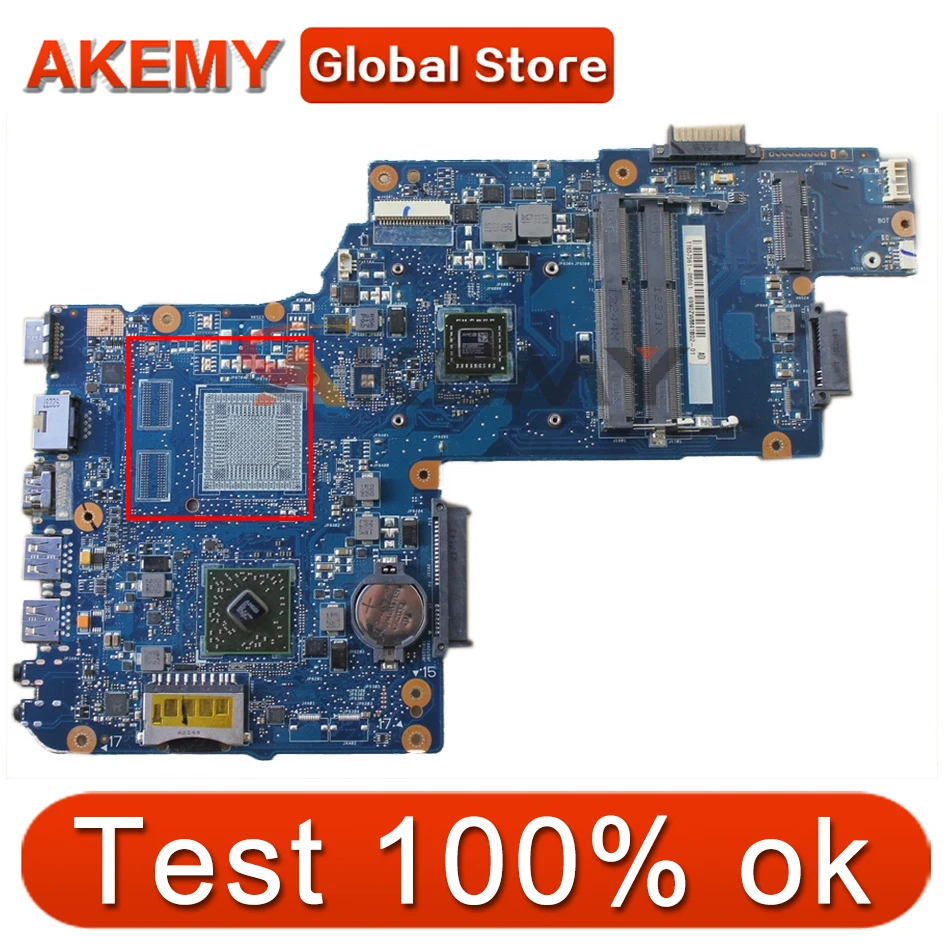 

AKEMY Laptop Motherboard for Toshiba Satellite C850D C855D L850D L855D H000052440 Mainboard works