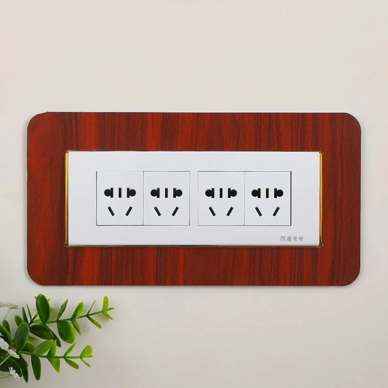 

New Simple Anti-Dirty Buckle Type Dustproof Switch Protective Cover Non-Adhesive Outlet Wall Sticker For Living Room Home Decor