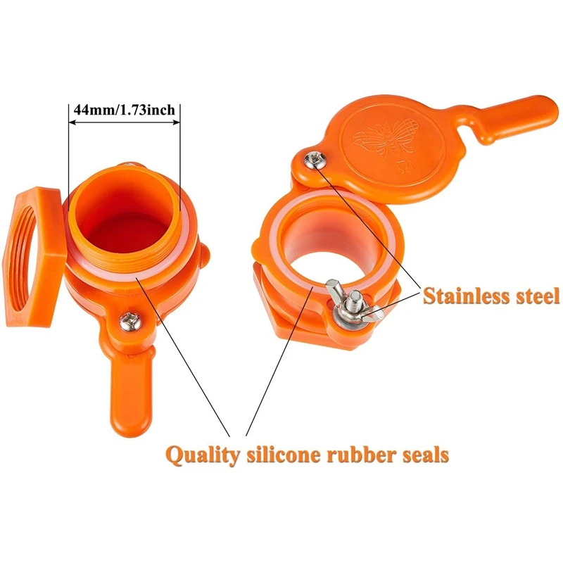 8 штук медовый задвижка экстрактор кран Пчеловодство бутилирование инструмент