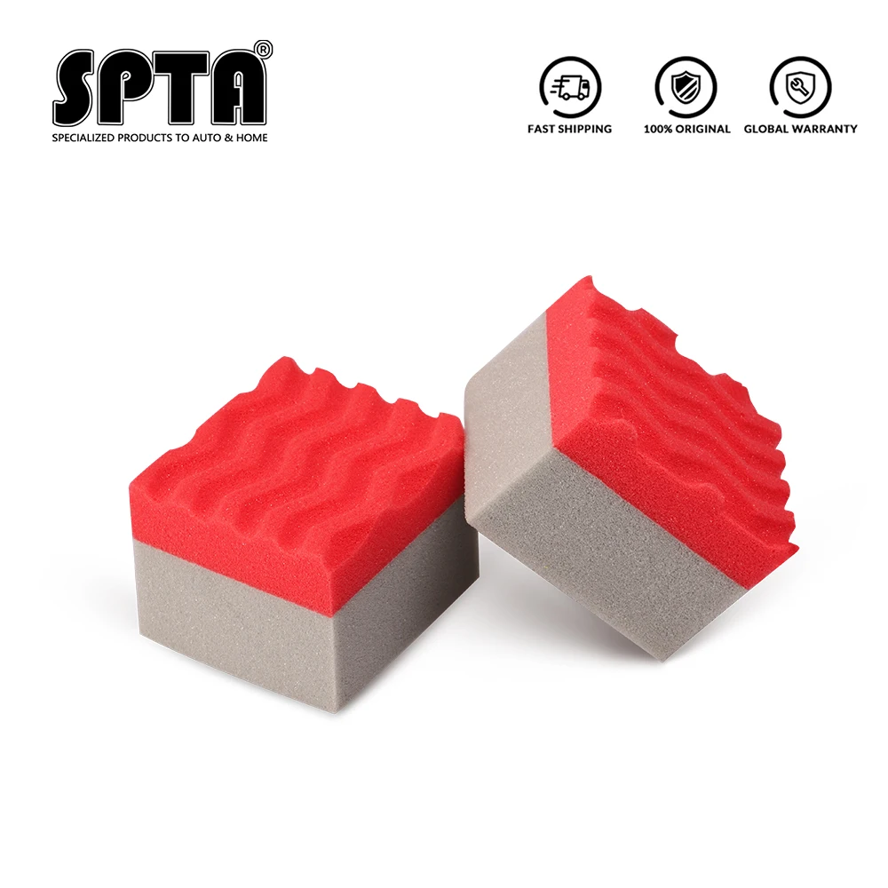 ЗИП ручной подушечка аппликатор кубоид воск губка для шин Портативный интерьер