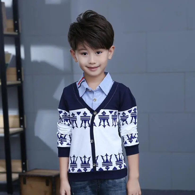 Детская трикотажная футболка для мальчиков с длинным рукавом|clothing tags for kids|clothing