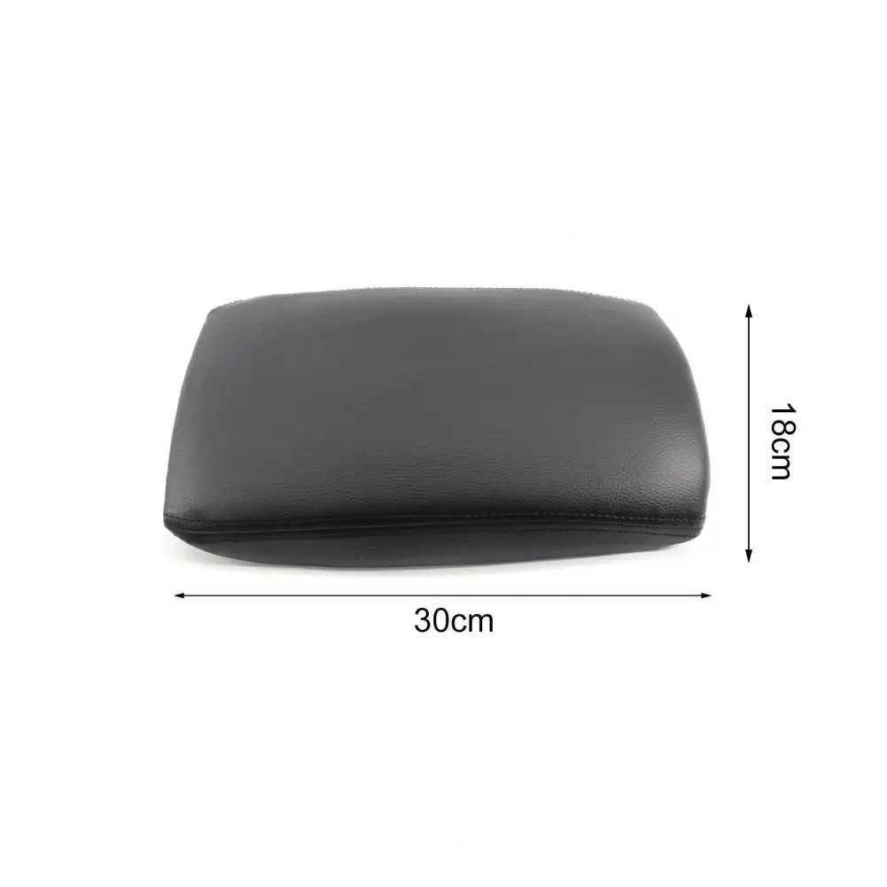 

Car Armrest Cover Breathable Flexibility Microfiber Faux Leather O-E 4F0864245 Stable Center Console Armrest Lid for Audi A6 C6
