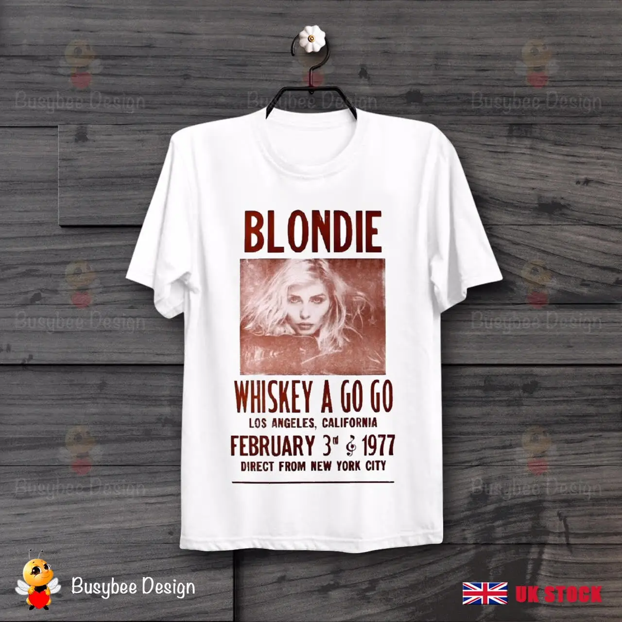 

Whiskey A Go Go Blondie 70s Retro CooL Poster Vintage Hipster Unisex T Shirt B5 Short Sleeves Cotton T-Shirt Fashion