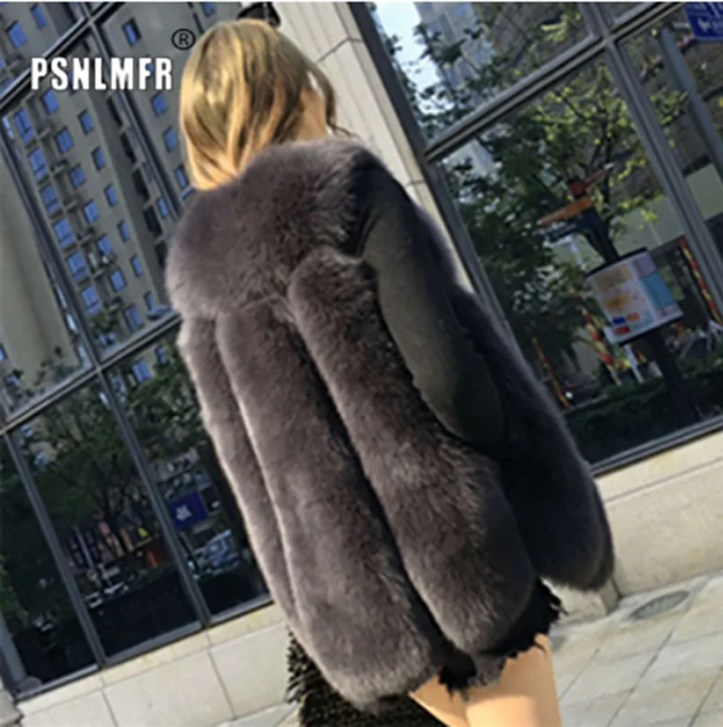 

Winter 2020 New Collection Korean Fashion Women's Real Fox Fur Coat Autumn Elegant Ladies Winter chalecos para mujer