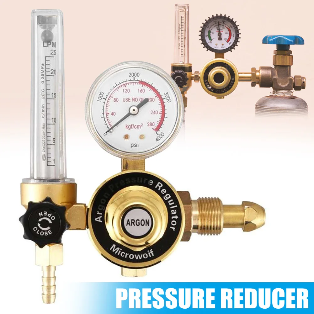 Новый внешний Редуктор Давления Аргона s редуктор расходомер контрольные