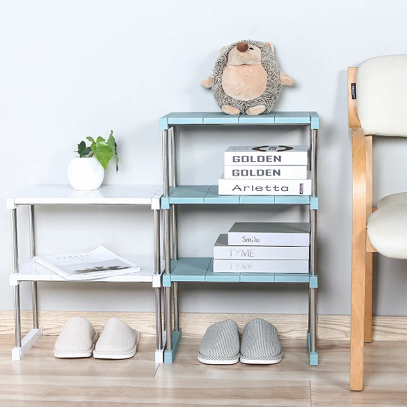 1/2/3 Слои Кухня полка для хранения специй мелочи дома Органайзер офисный