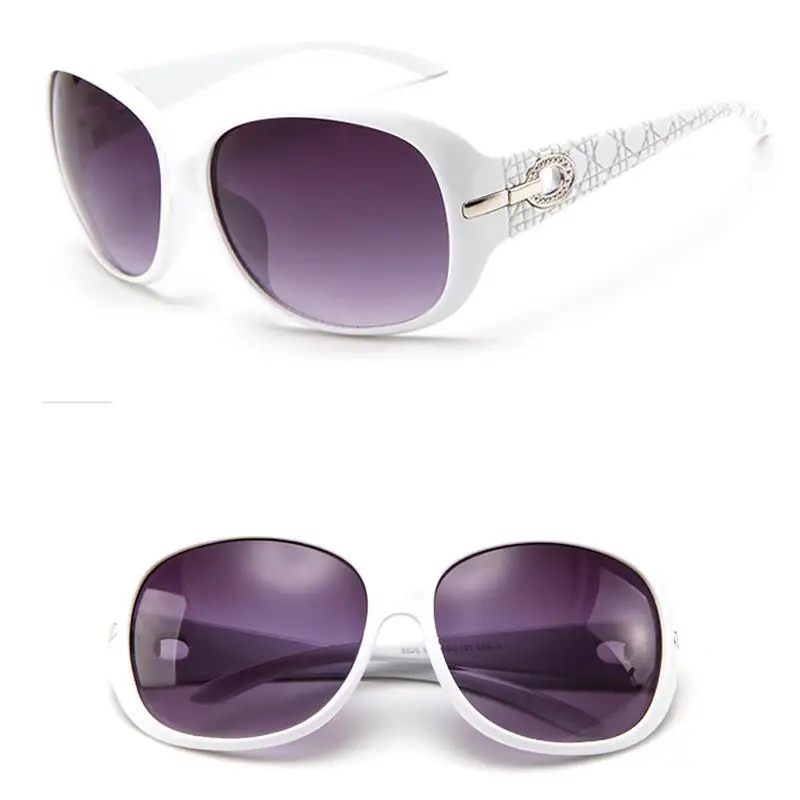 

YZ Female Sunglasses Vintage Retro Women's Elegant Rhinestone Polarized Large Frame Eyewear Brand Designer Ladies Sun Glasses