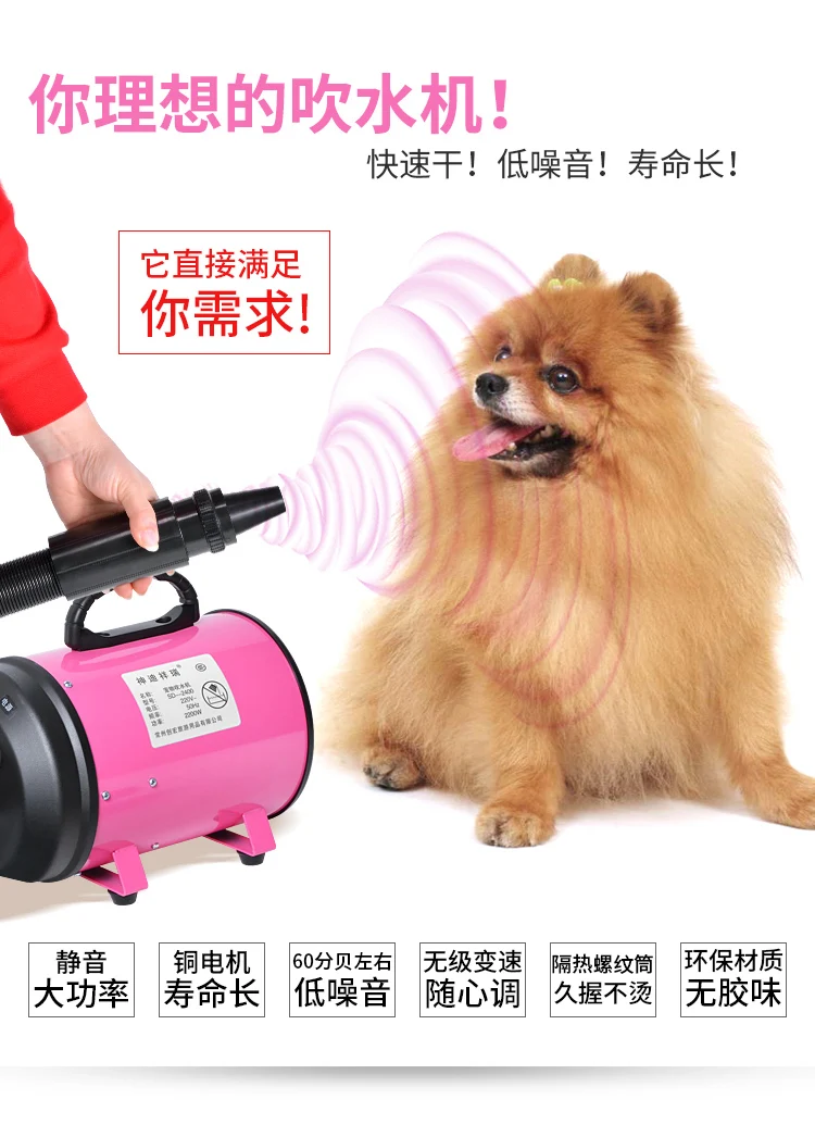 

Pet Water Blowing Machine Large Dog Special Hair Dryer High Power Silent Cat Golden