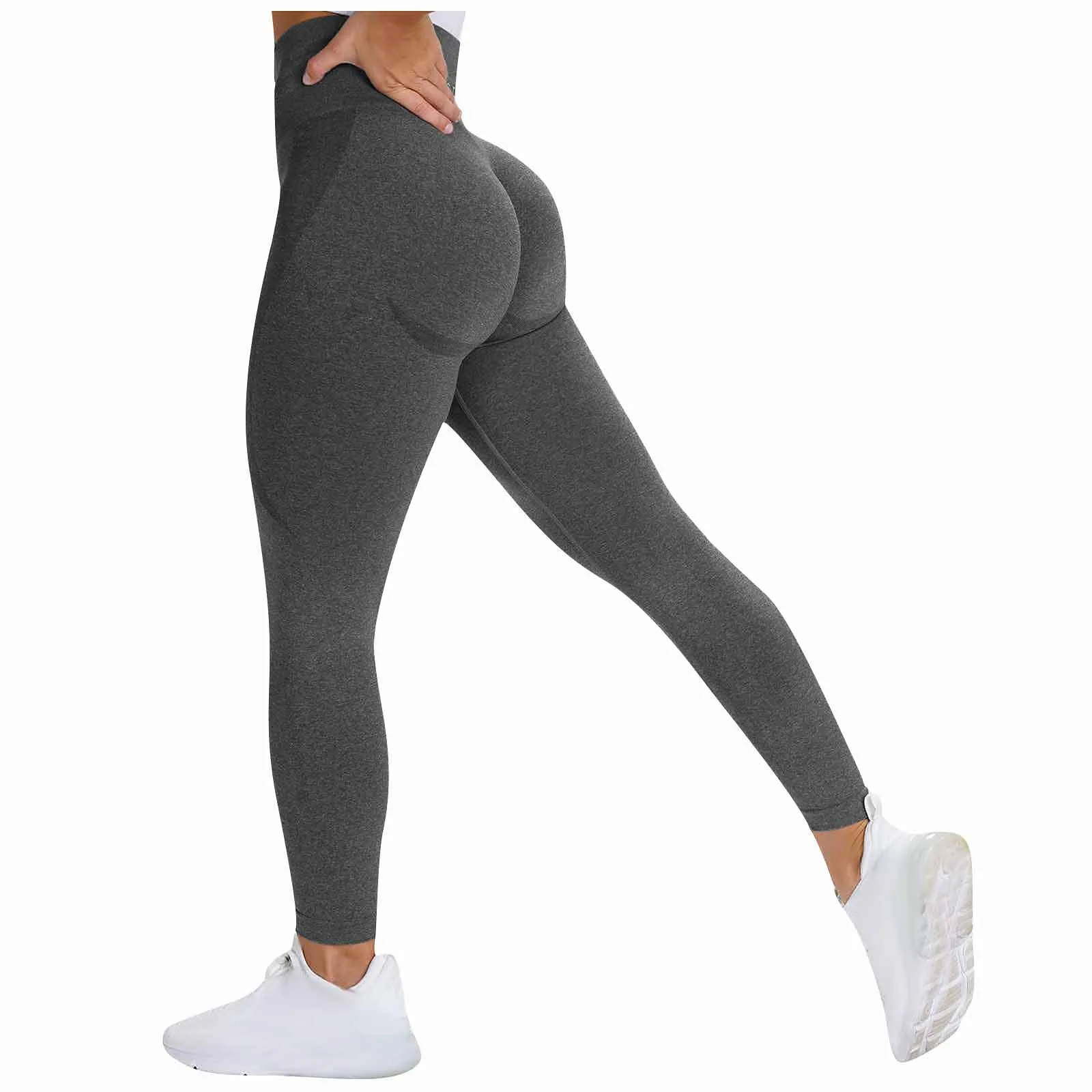 

SAGACE High waist buttocks elastic tight-fitting peach buttocks liquid pants sports yoga pants women's outer buttocks pants