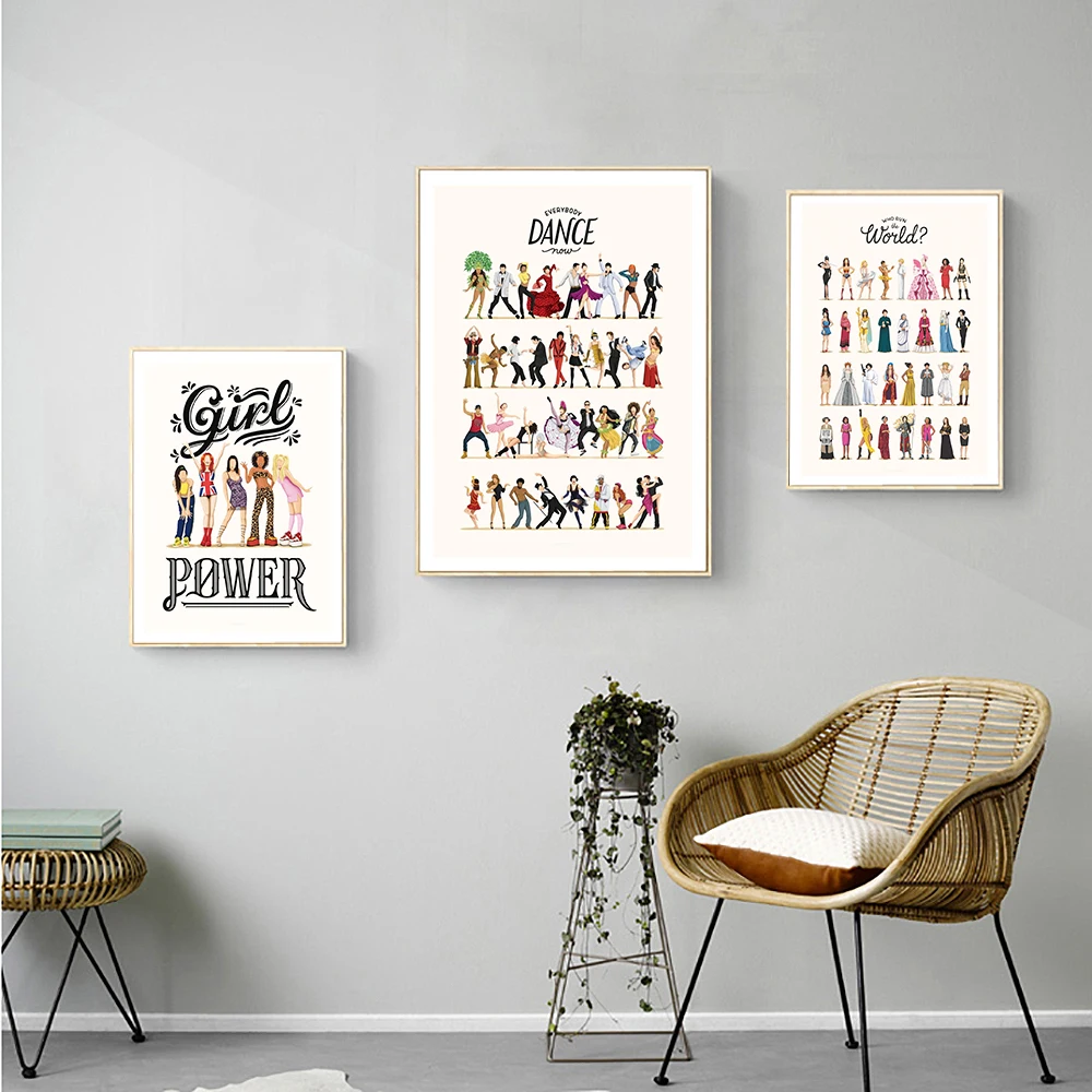 Современная живопись которая управляет миру музыкальный плакат будущее женщина